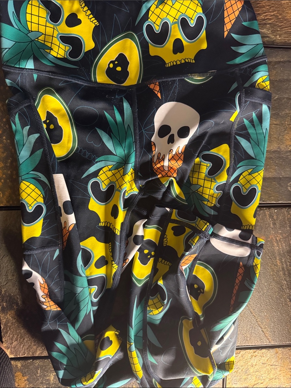 CVG Ice Cream Skull Leggings (Full length)